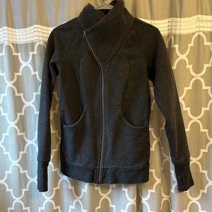 Lululemon Cozy Cuddle Up asymmetrical zip-up
